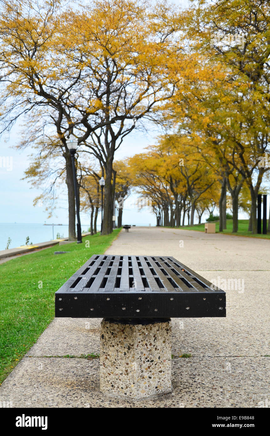 Milton Lee Olive Park di Chicago Foto Stock