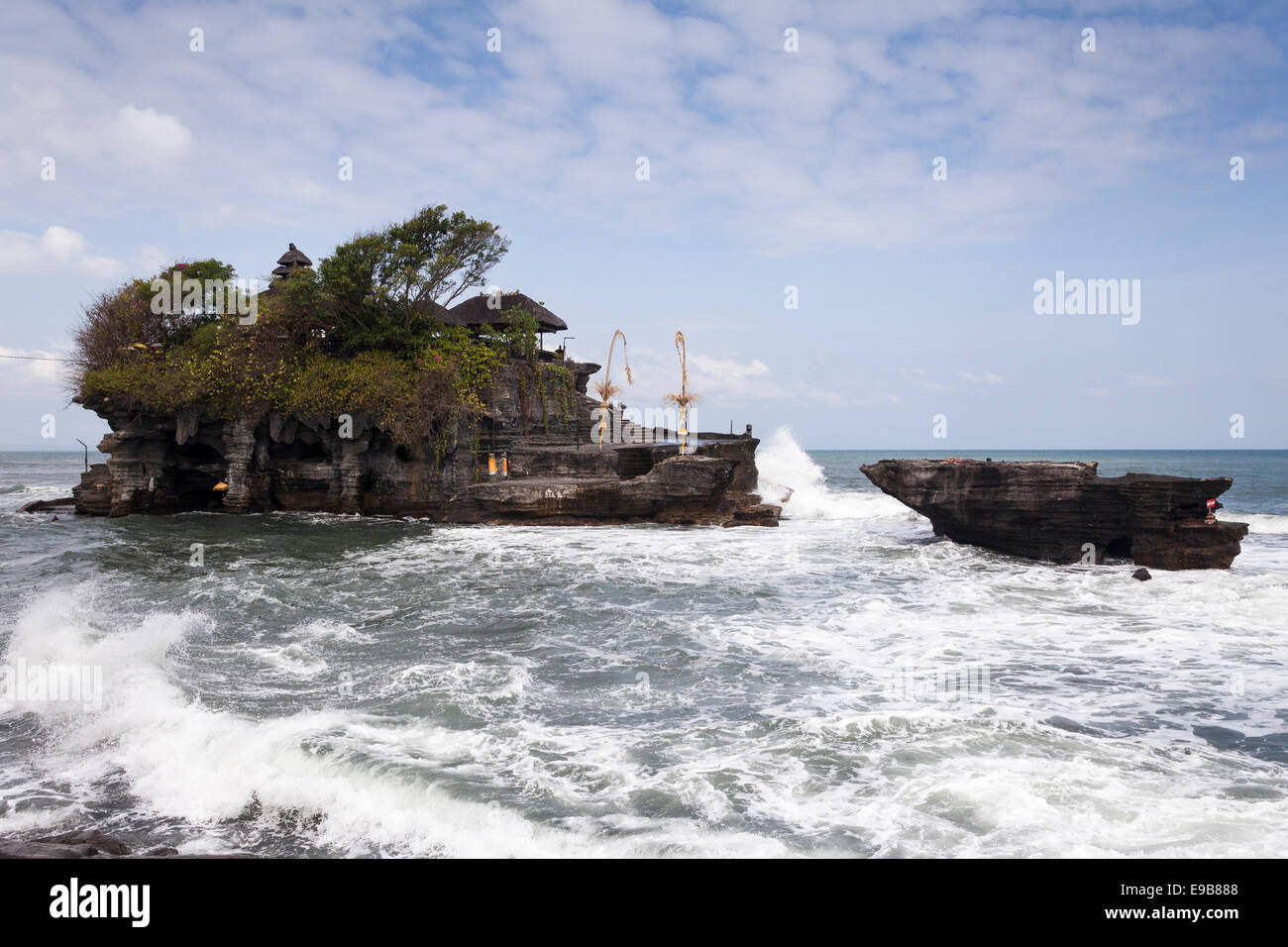 "Tanah Lot' tempio, Bali, Indonesia Foto Stock