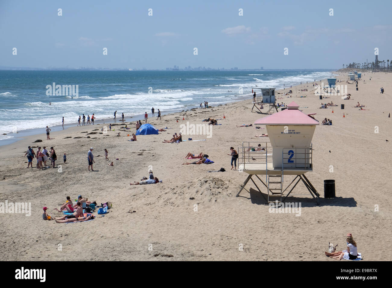 Huntington Beach California Foto Stock