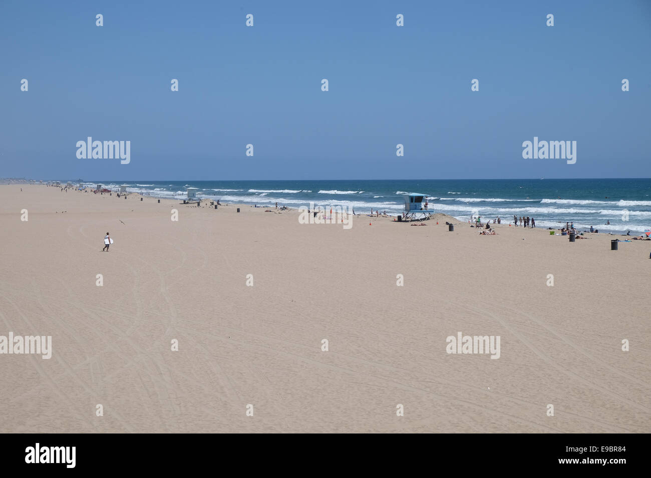 Huntington Beach California Foto Stock