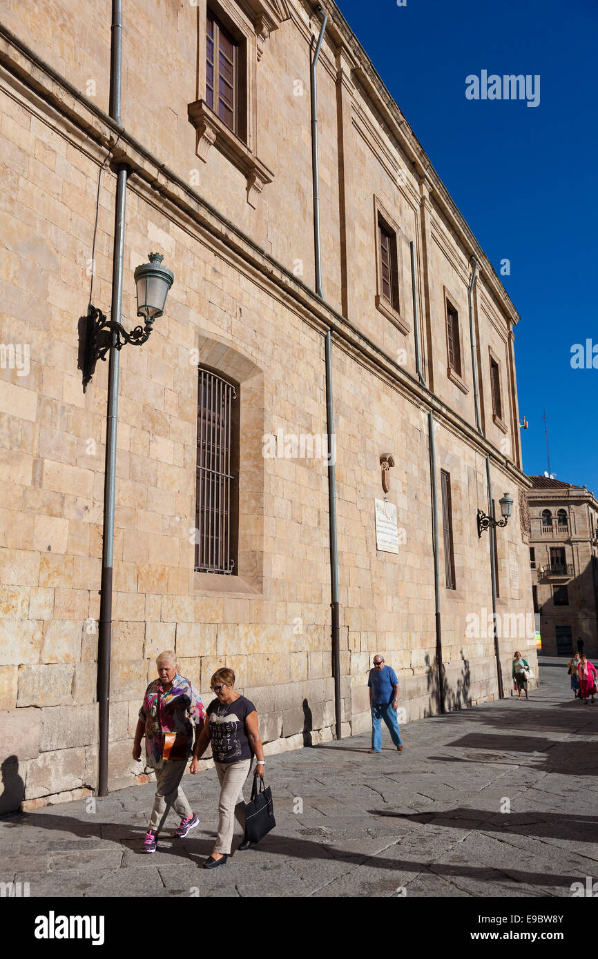 Strada di Salamanca, Castilla y Leon, Spagna Foto Stock