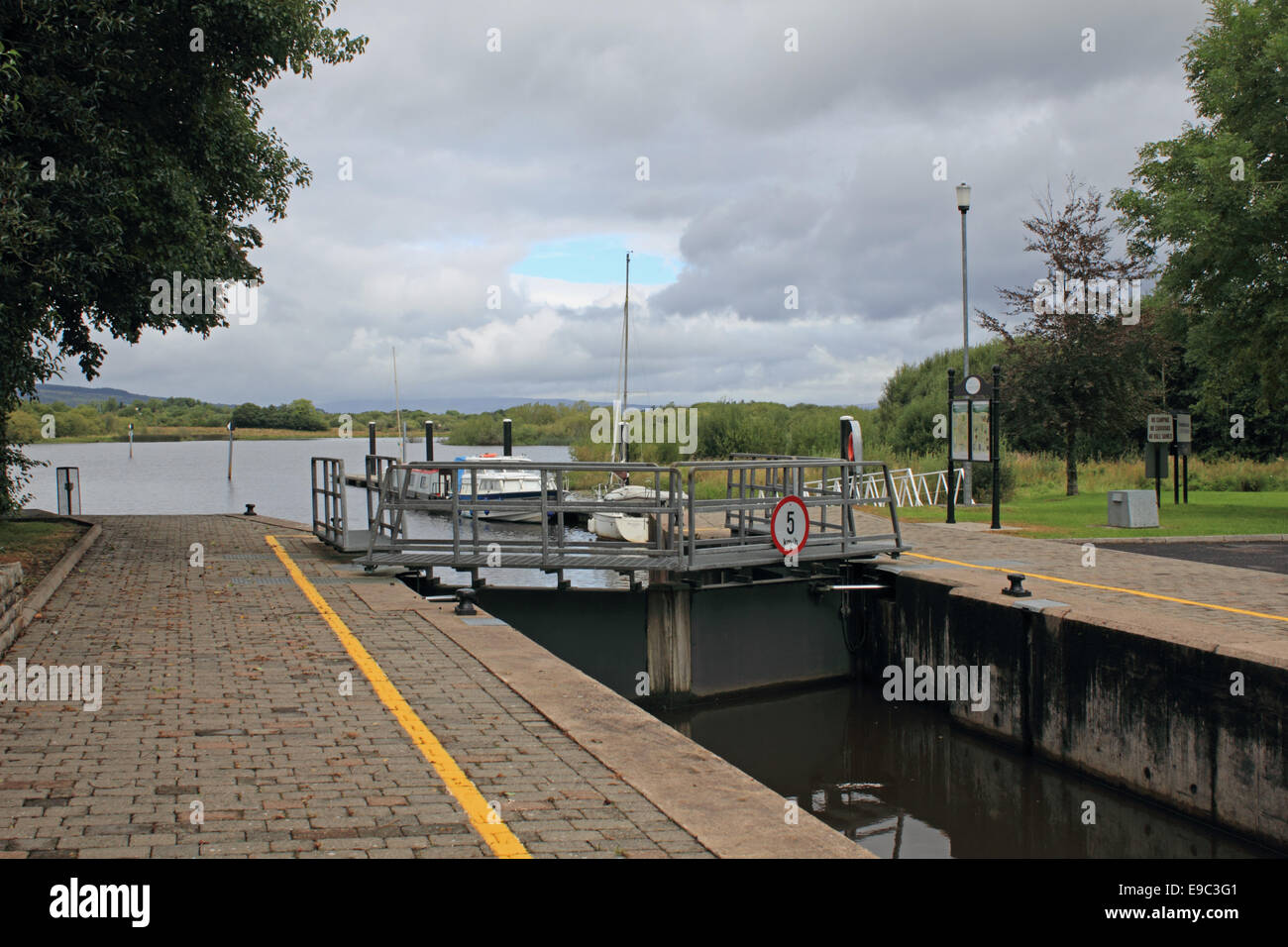 Drumshanbo, nella Contea di Leitrim Irlanda Foto Stock