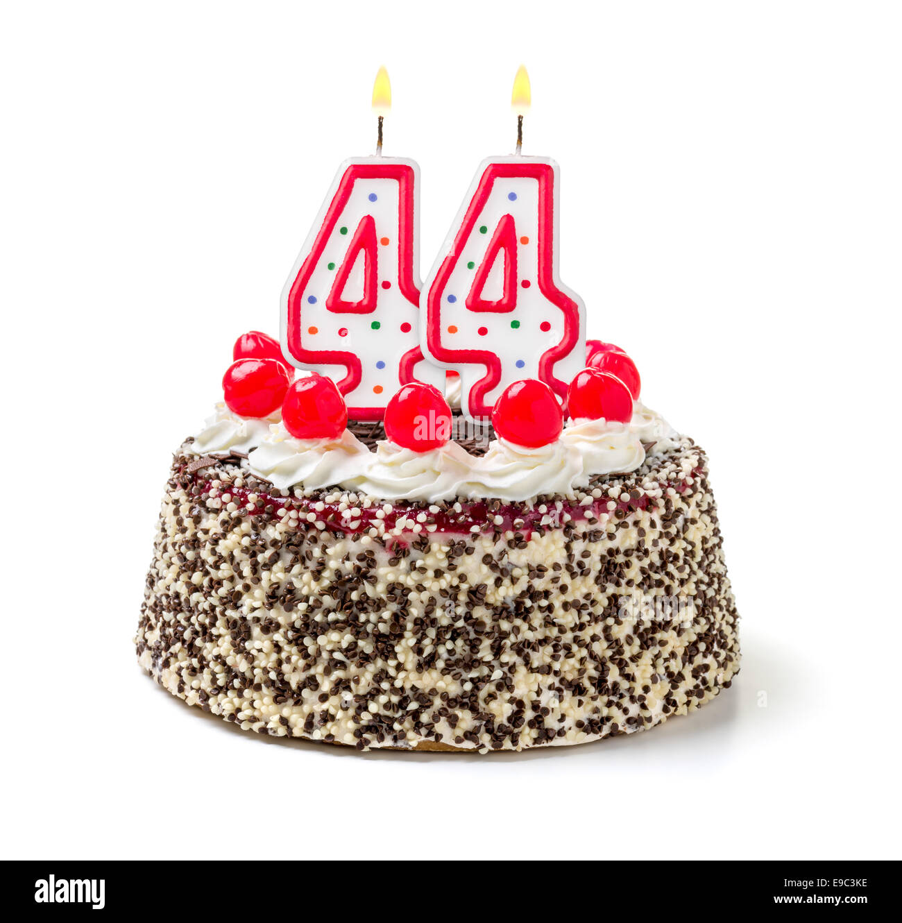 Candele per torta compleanno con supporto