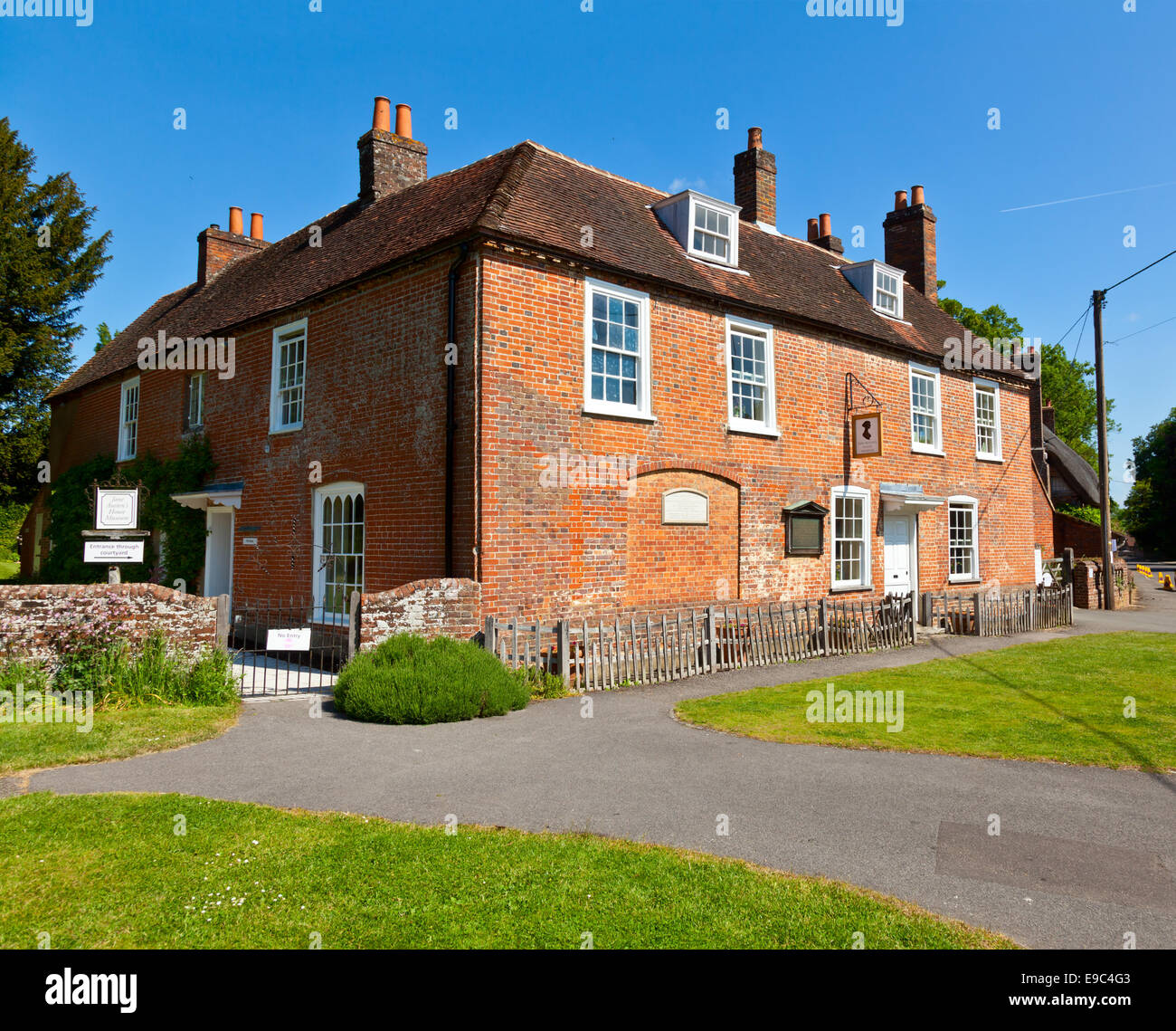 Jane Austen's House Museum di Chawton, Inghilterra Foto Stock
