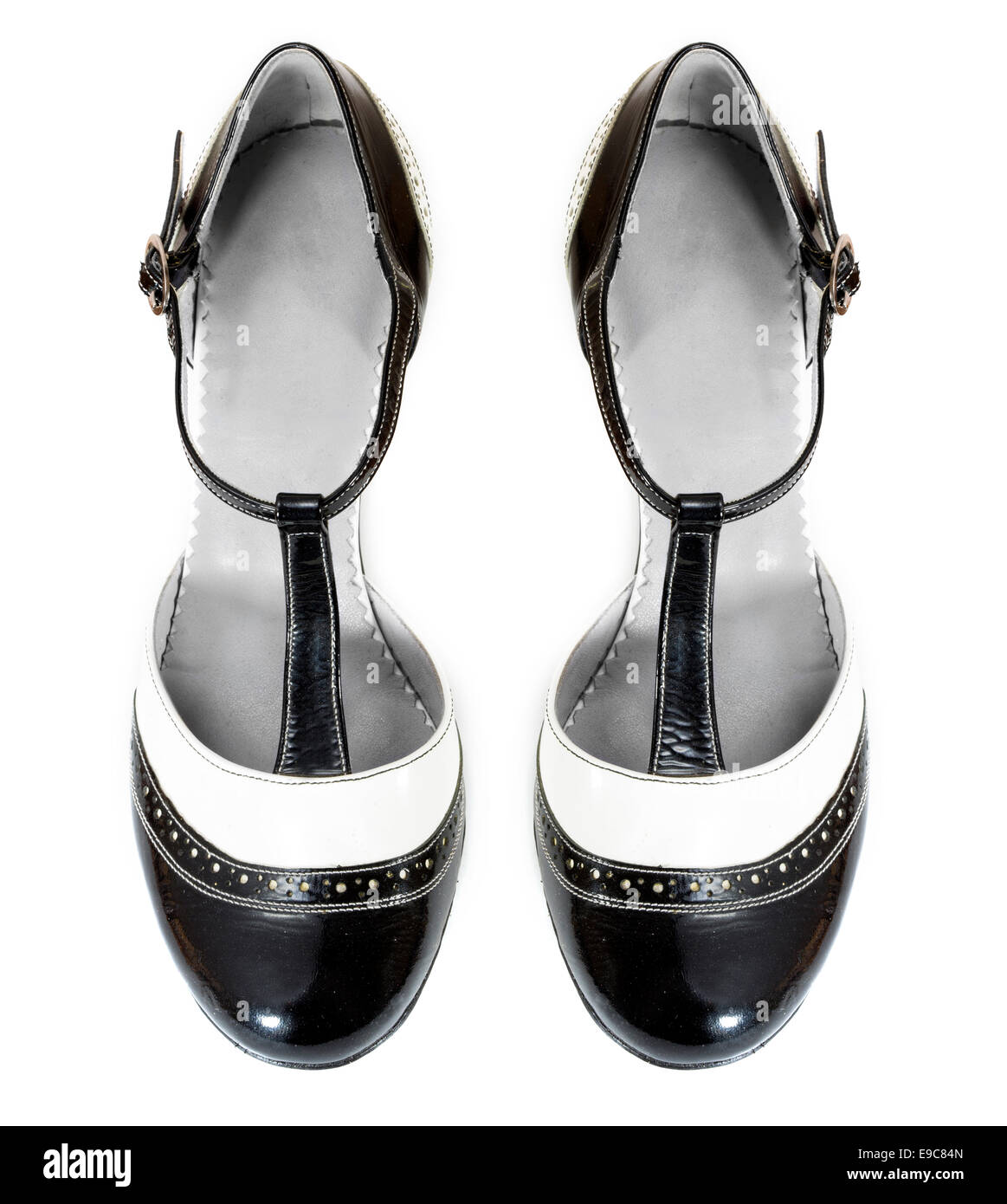 Femmina scarpe di tango Foto Stock