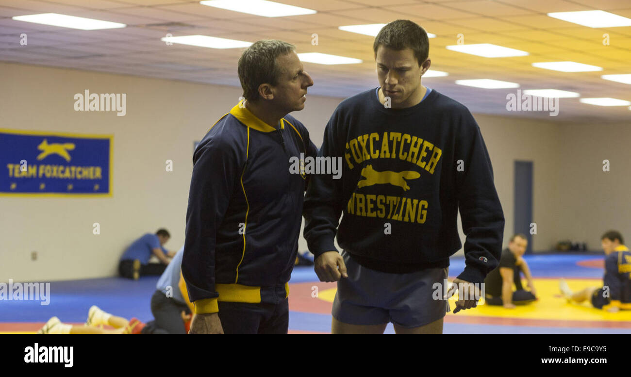 FOXCATCHER (2014) Channing Tatum, STEVE CARRELL Bennett Miller (2014) Foto Stock