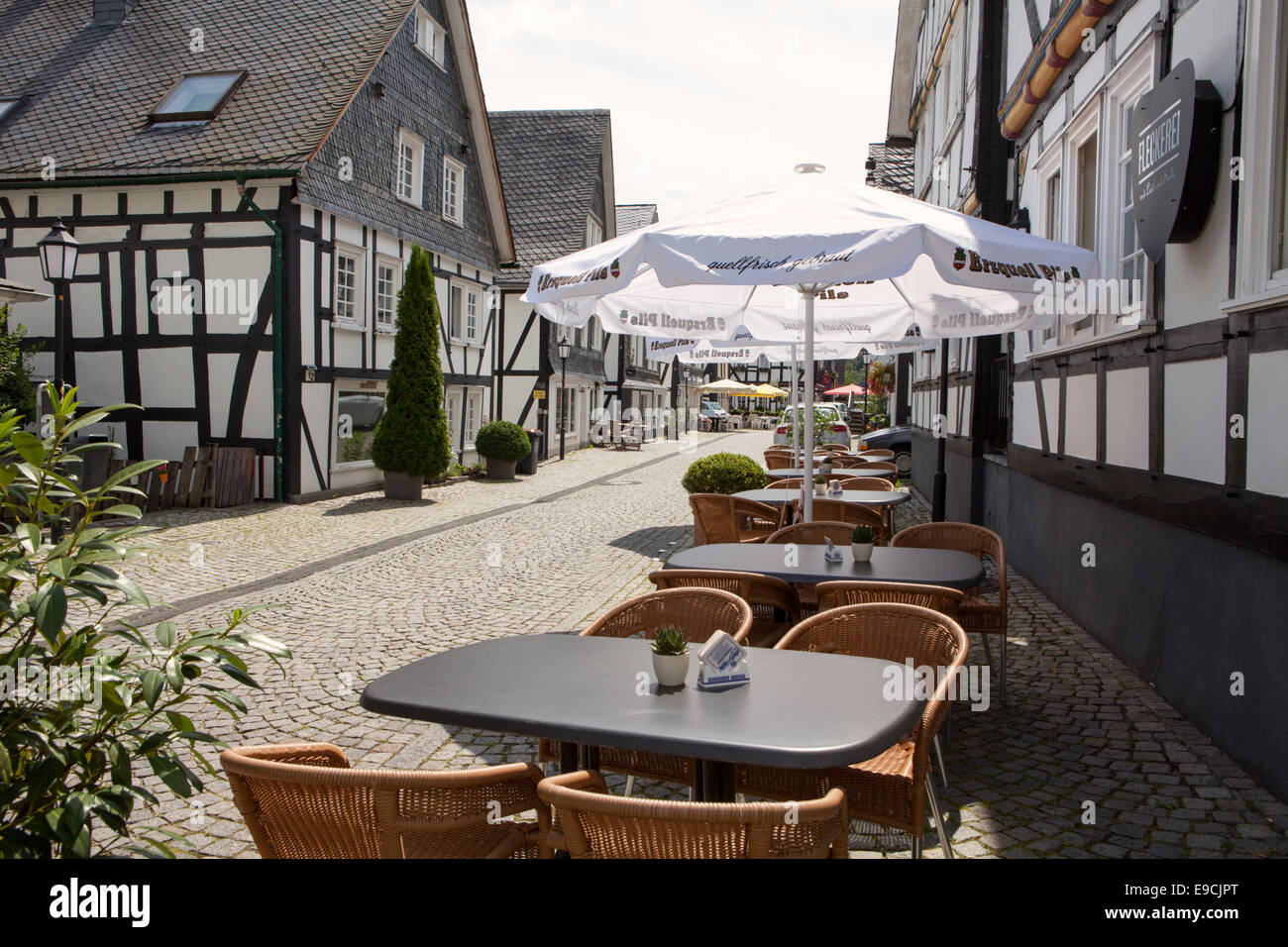 Centro storico, alterare, Flecken Freudenberg Siegerland regione Renania settentrionale-Vestfalia, Germania, Europa Foto Stock