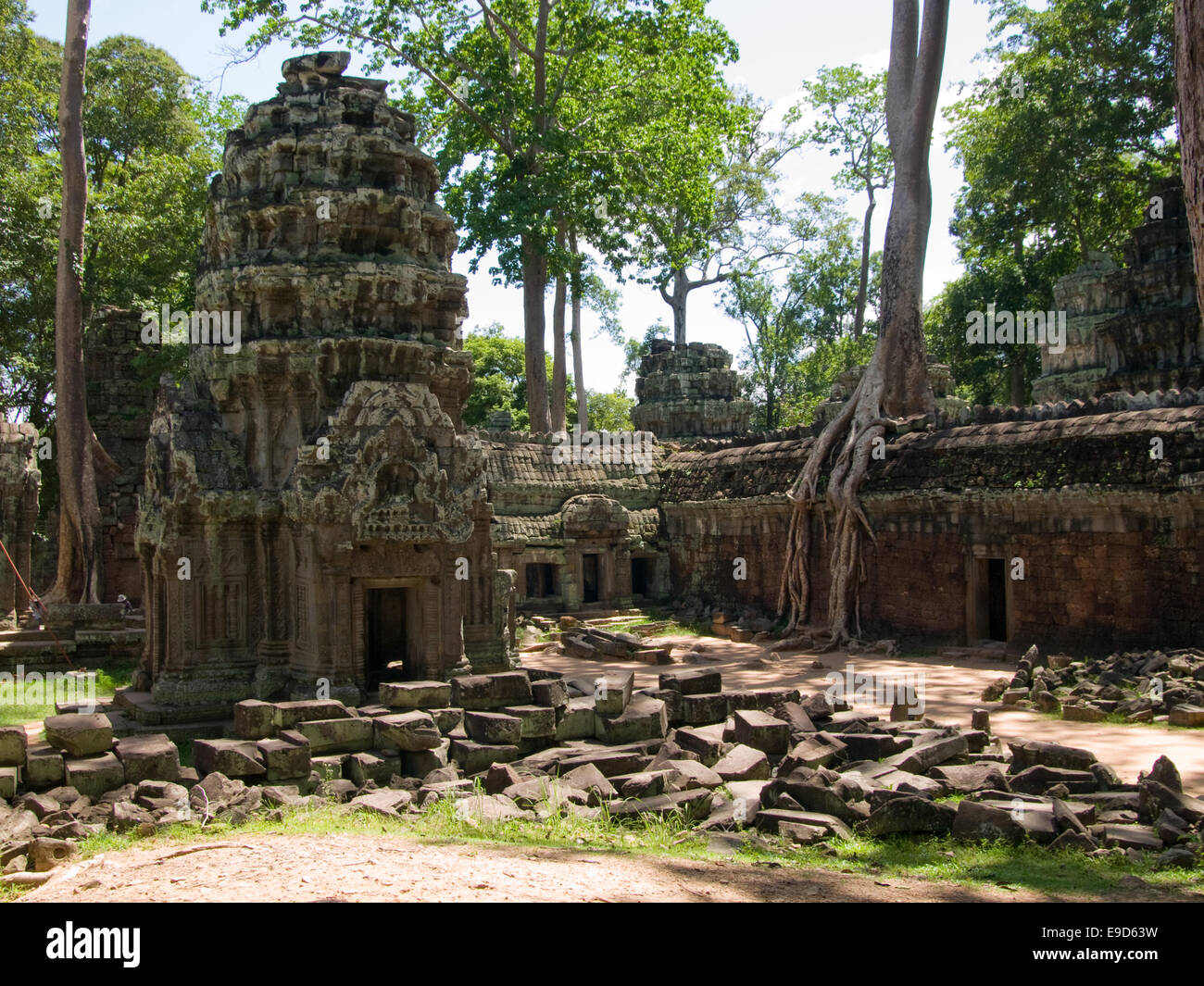 L'immagine del tempio antient della Cambogia Foto Stock