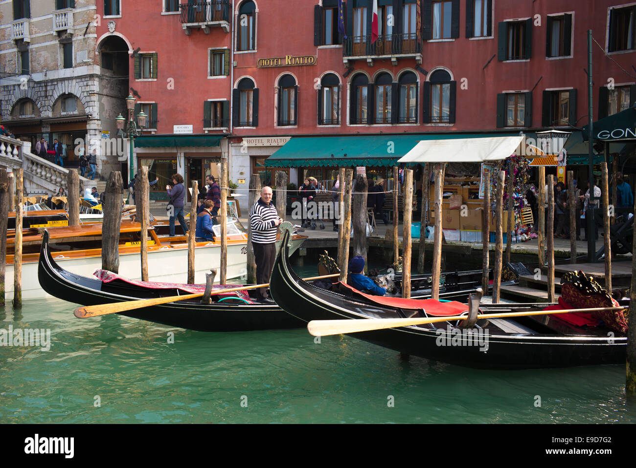 Il Grand Canal, Venezia, Italia. Foto Stock