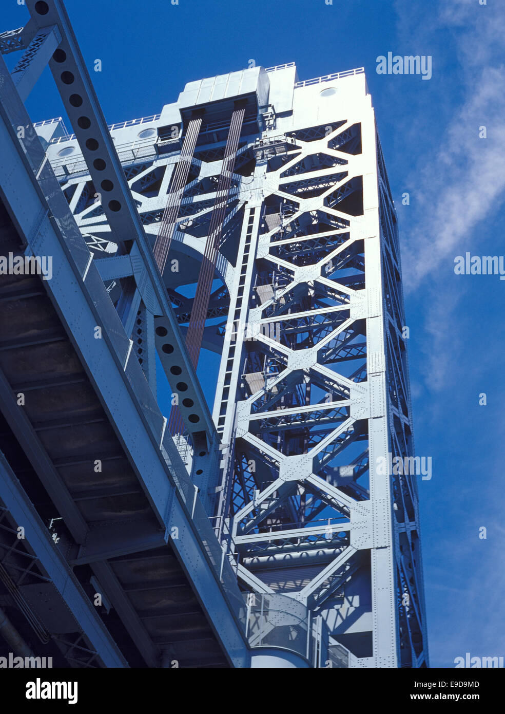 Frammento del Robert F. Kennedy Bridge. Foto Stock