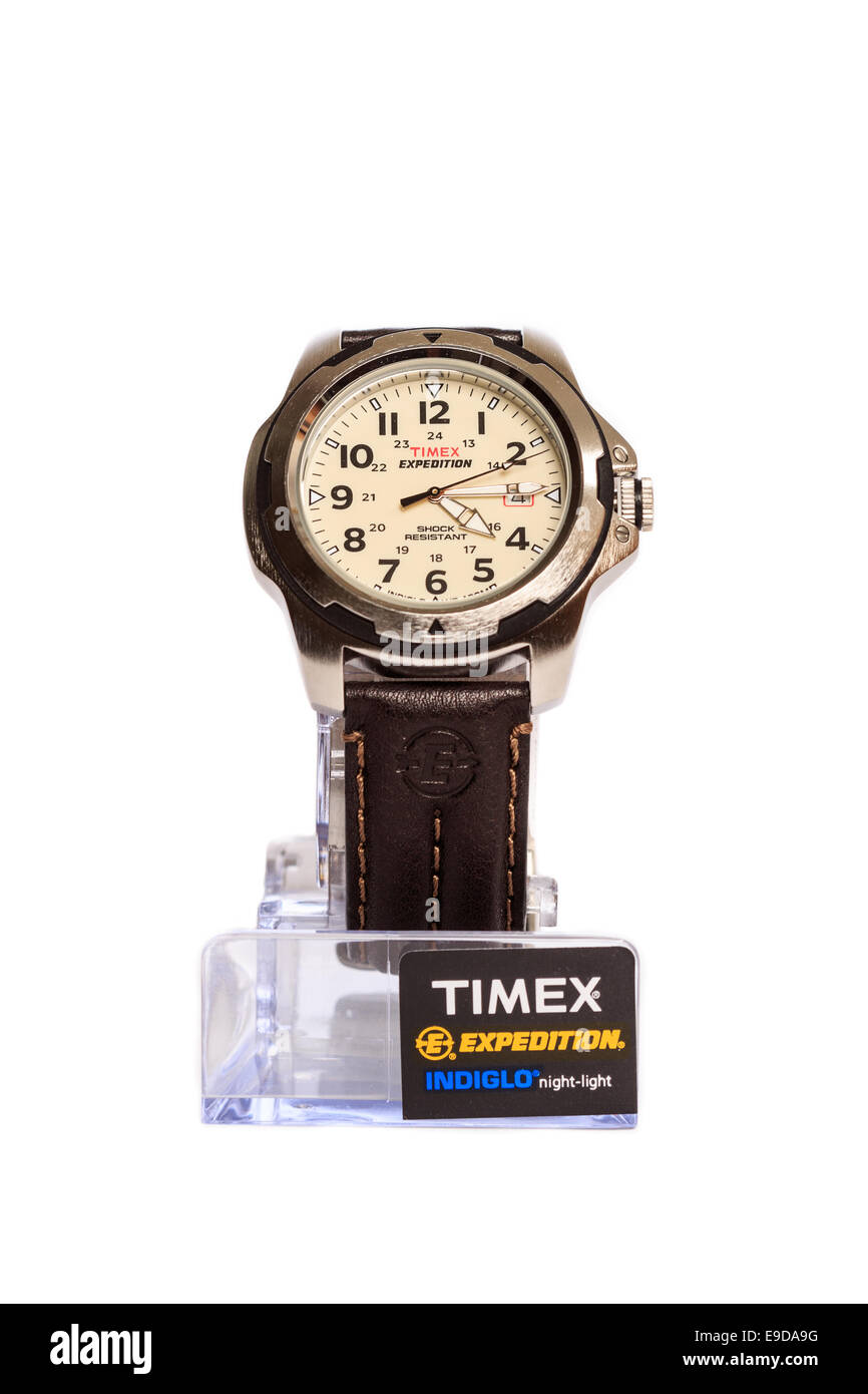 Una spedizione TImex orologio da polso con Indiglo Night-Light Foto stock -  Alamy