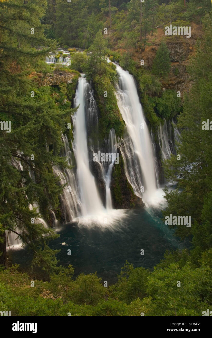 Burney Falls, McArthur-Burney Falls State Park, California Foto Stock