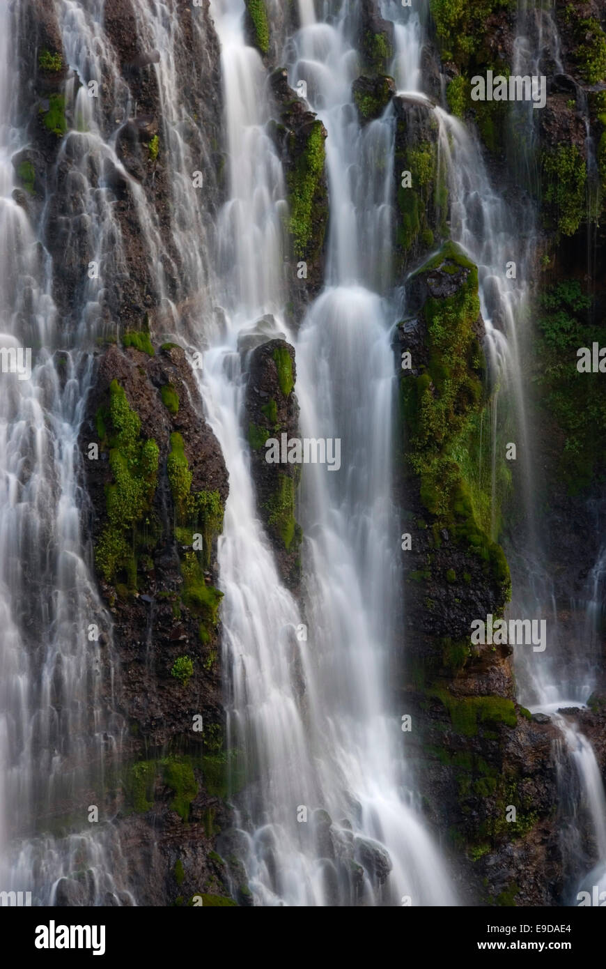 Burney Falls, McArthur-Burney Falls State Park, California Foto Stock