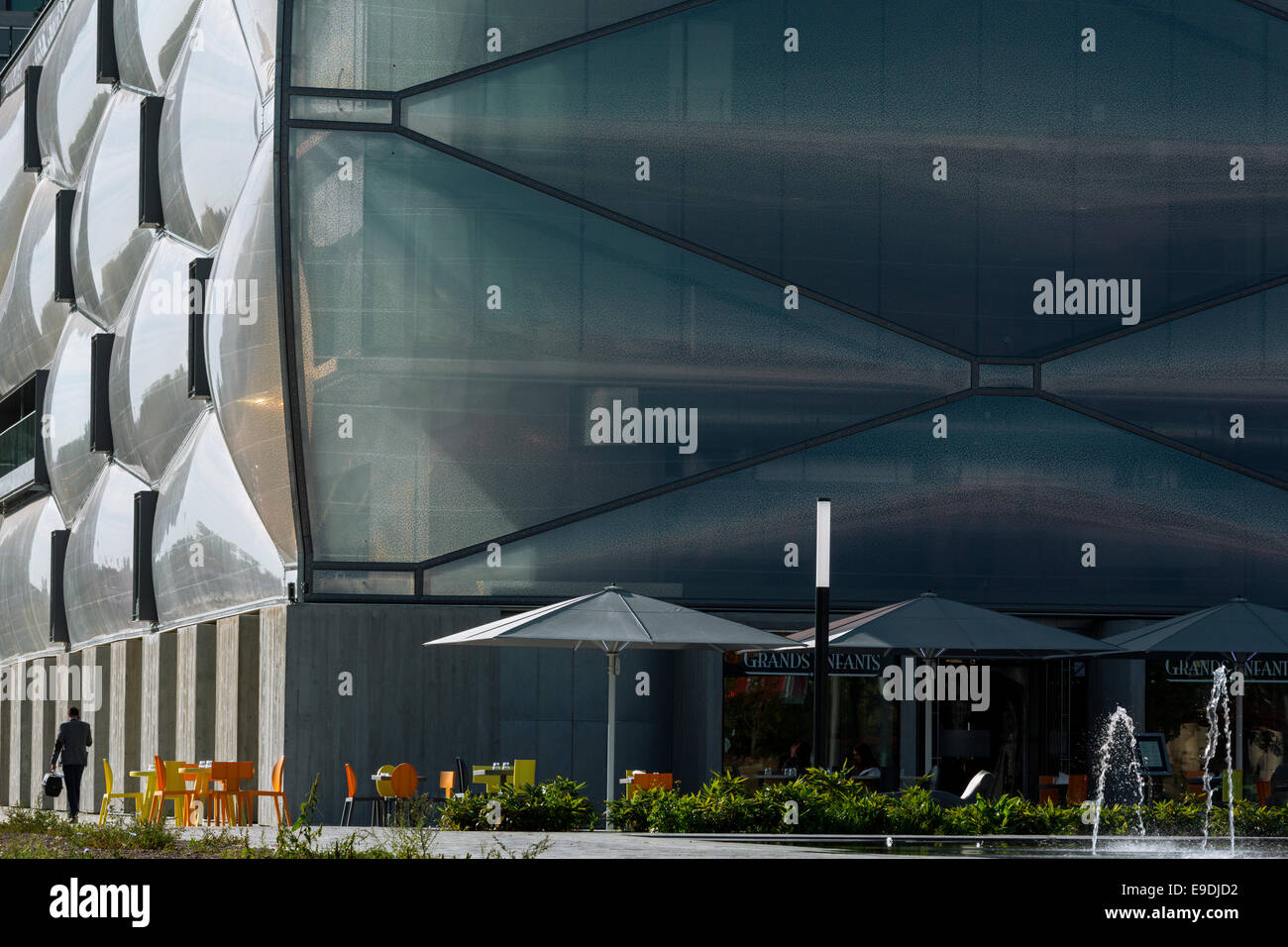 La nube di Philippe Starck, nel distretto di Port Marianne, Montpellier, Herault, Francia Foto Stock