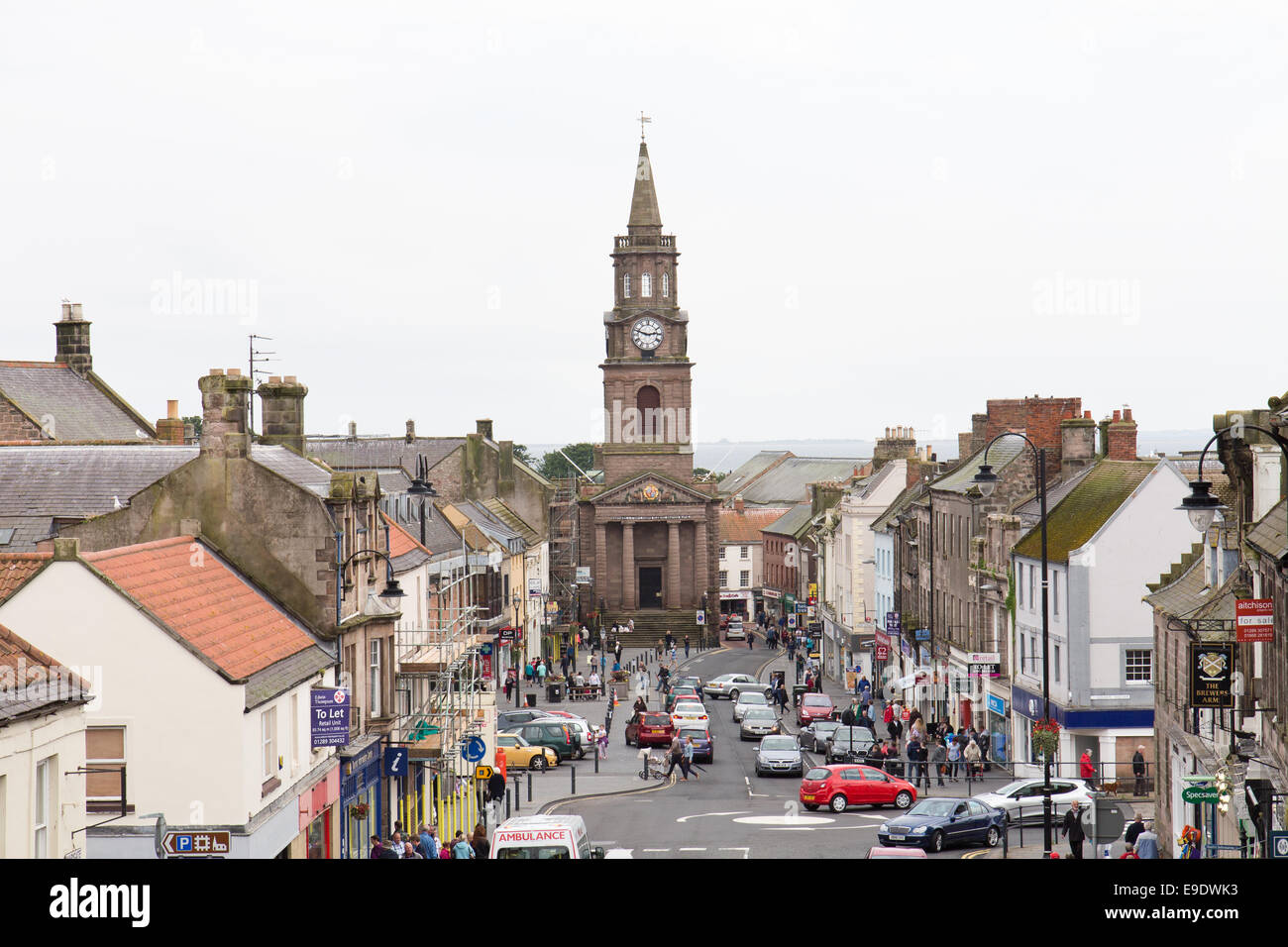 Berwick upon Tweed, Northumberland, Inghilterra Foto Stock
