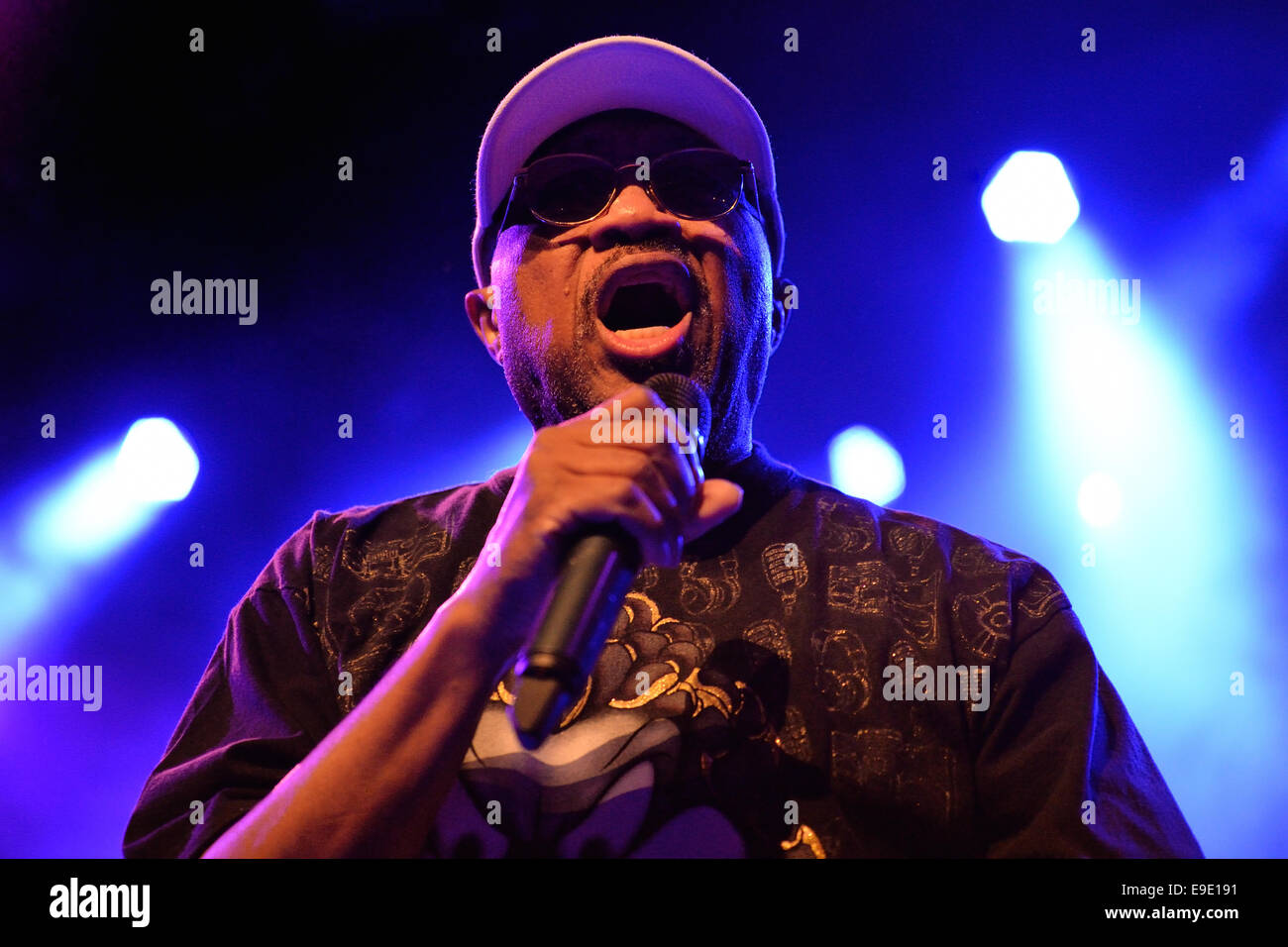Barcellona - 15 Maggio: Swamp Dogg, American soul music band, le prestazioni in fase di Barts il 15 maggio 2014 a Barcellona, Spagna. Foto Stock