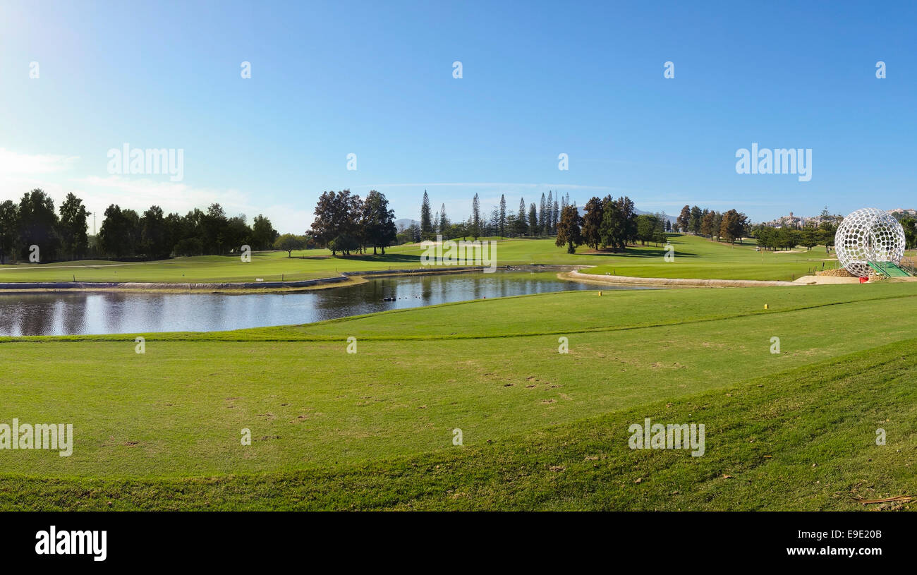Mijas Golf di 18 buche, in Mjas Costa, Andalusia, Spagna. Foto Stock