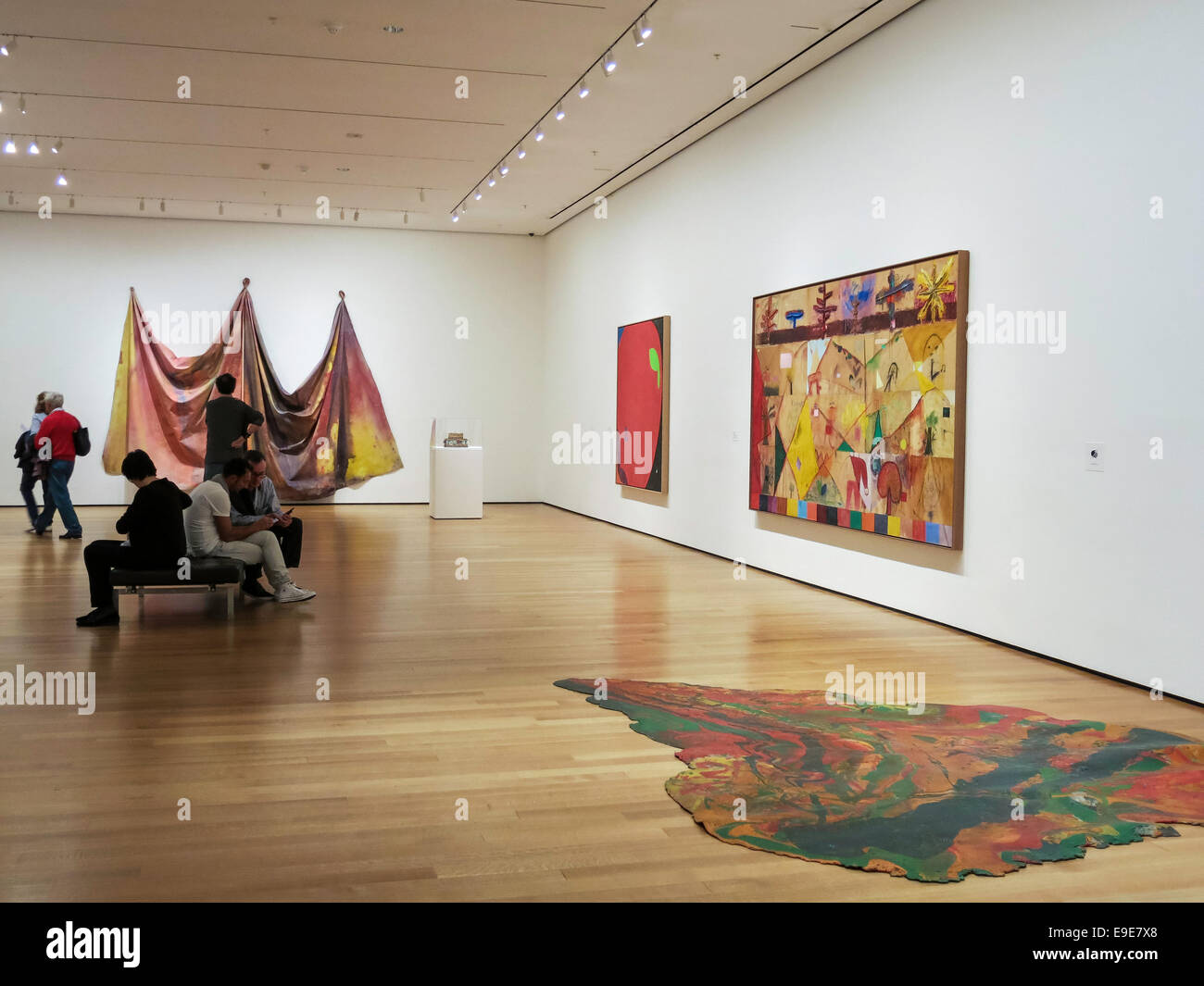 "Fibra di arti ora 'Installazione, Museo di Arte Moderna di New York Foto Stock
