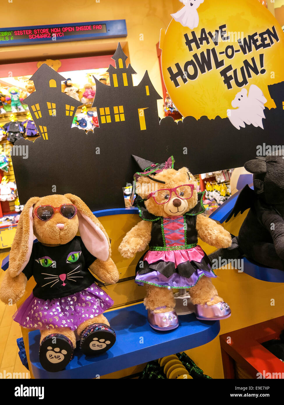 Build-un-Bear Workshop interni, Fifth Avenue, New York Foto Stock