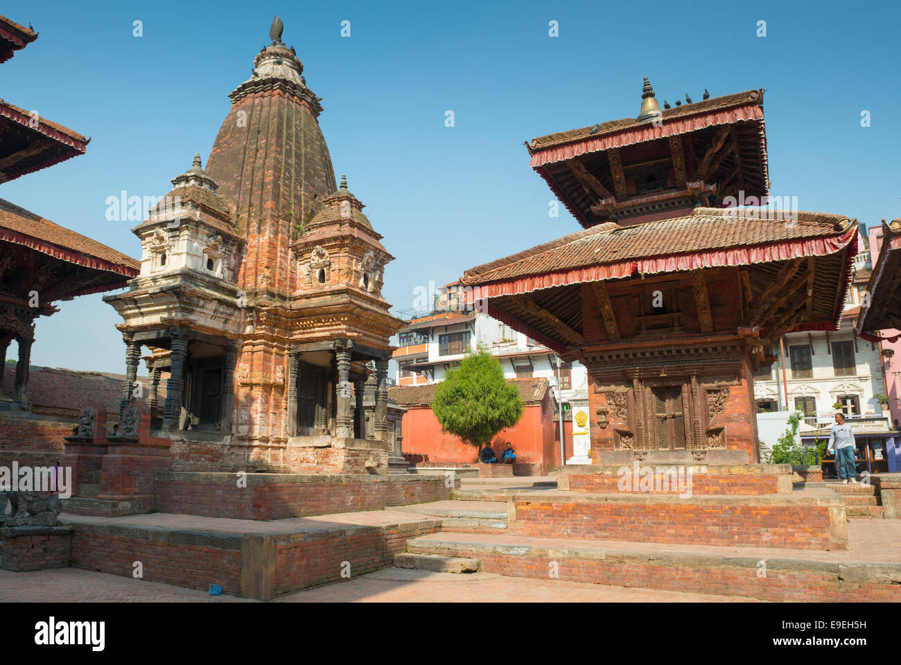 Vishnu tempio su Patan Durbar Square, Nepal. Esso è stato classificato dall'UNESCO come Sito del Patrimonio Mondiale Foto Stock Vishnu tempio su Patan Durbar Square, Nepal. Esso è stato classificato dall'UNESCO come Sito del Patrimonio Mondiale Foto Stock