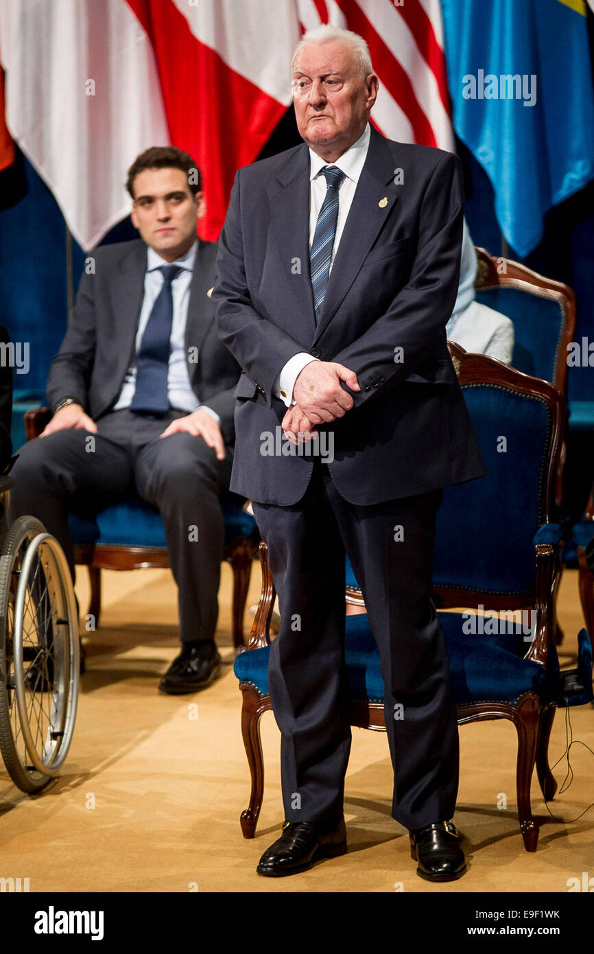 Josep Perez bei der Verleihung der Principe delle Asturie Awards 2014 im Teatro Campoamor. Oviedo, 24.10.2014/picture alliance Foto Stock