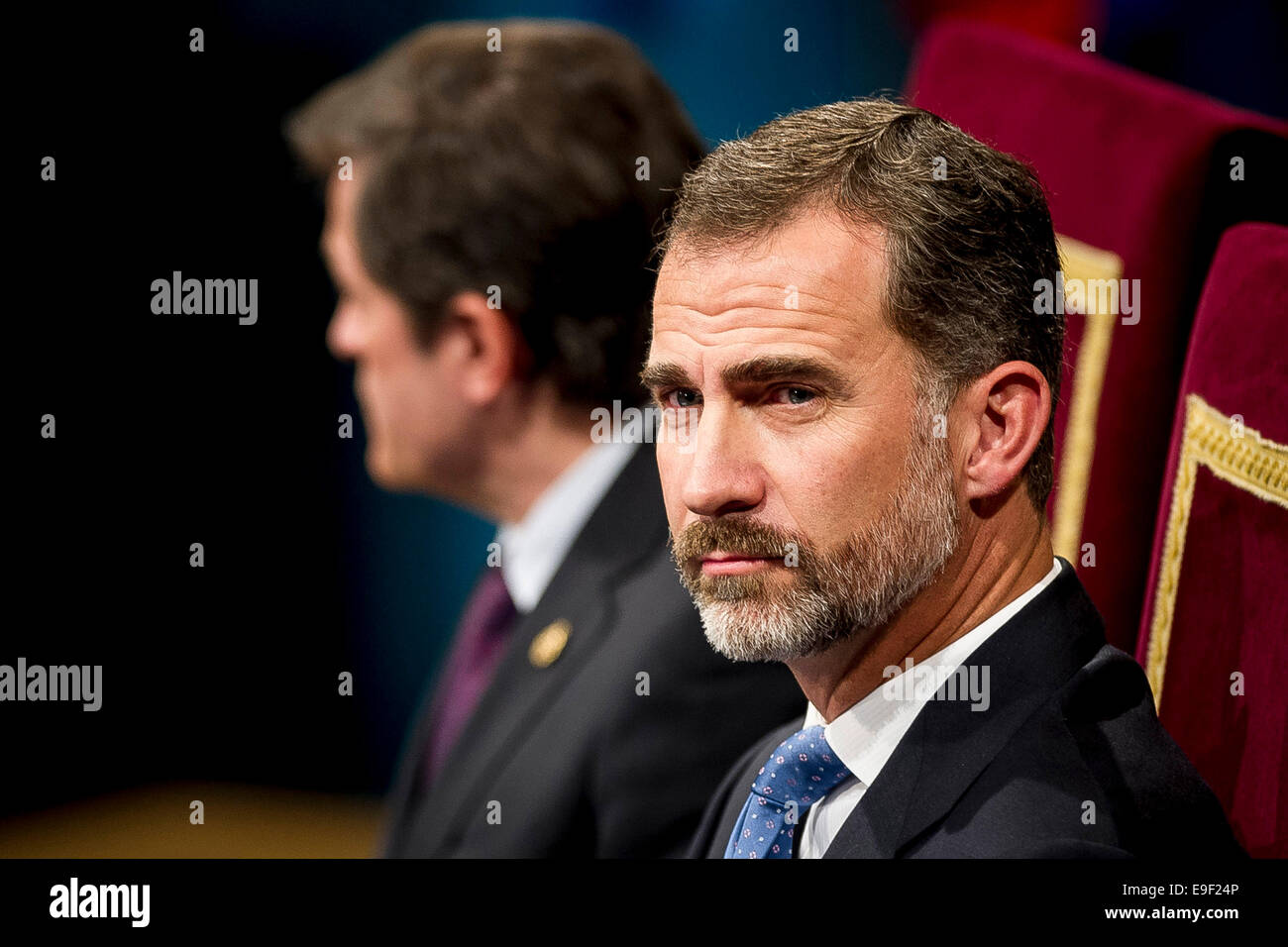 König Felipe bei der Verleihung der Principe delle Asturie Awards 2014 im Teatro Campoamor. Oviedo, 24.10.2014/picture alliance Foto Stock