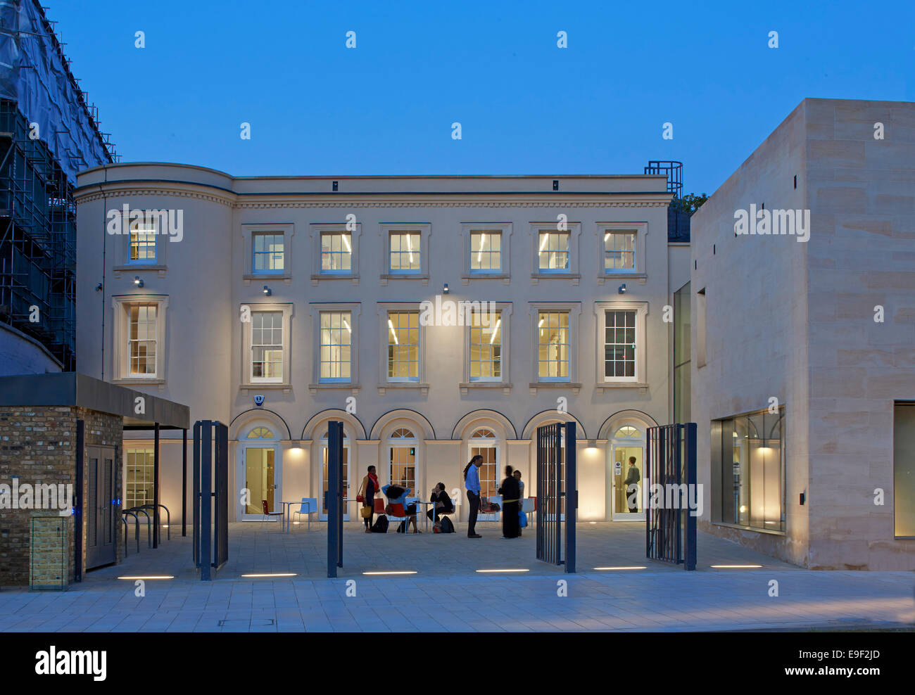 Nero archivi culturali (BCA), Londra, Regno Unito. Architetto: Pringle Richards Sharratt Ltd, 2014. Foto Stock