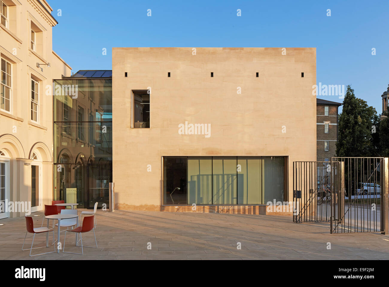 Nero archivi culturali (BCA), Londra, Regno Unito. Architetto: Pringle Richards Sharratt Ltd, 2014. Foto Stock