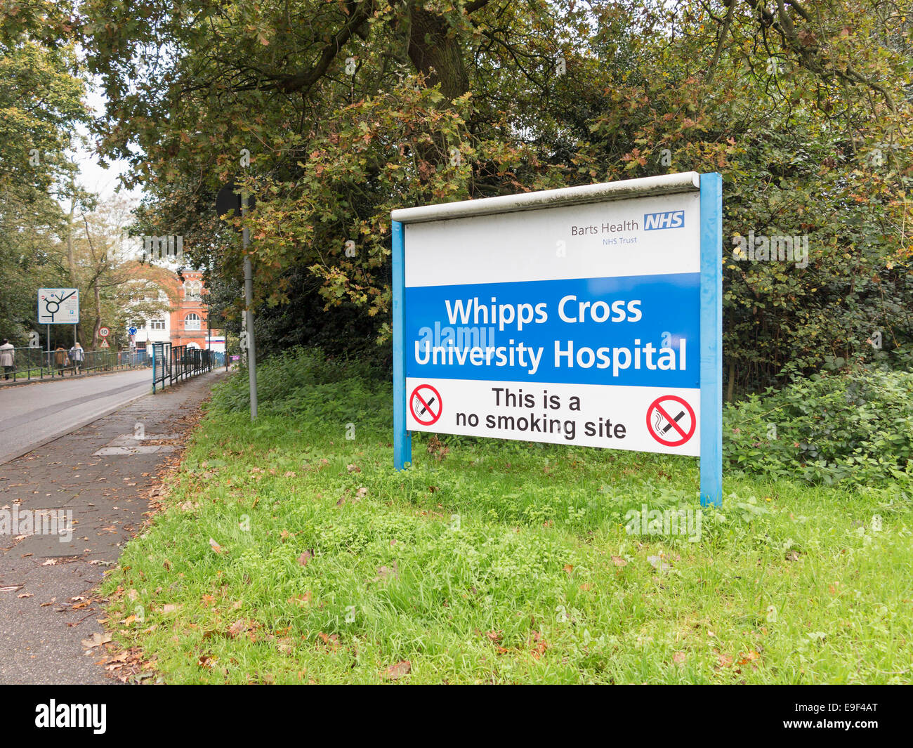 Whipps Cross University Hospital segno, London, Regno Unito Foto Stock