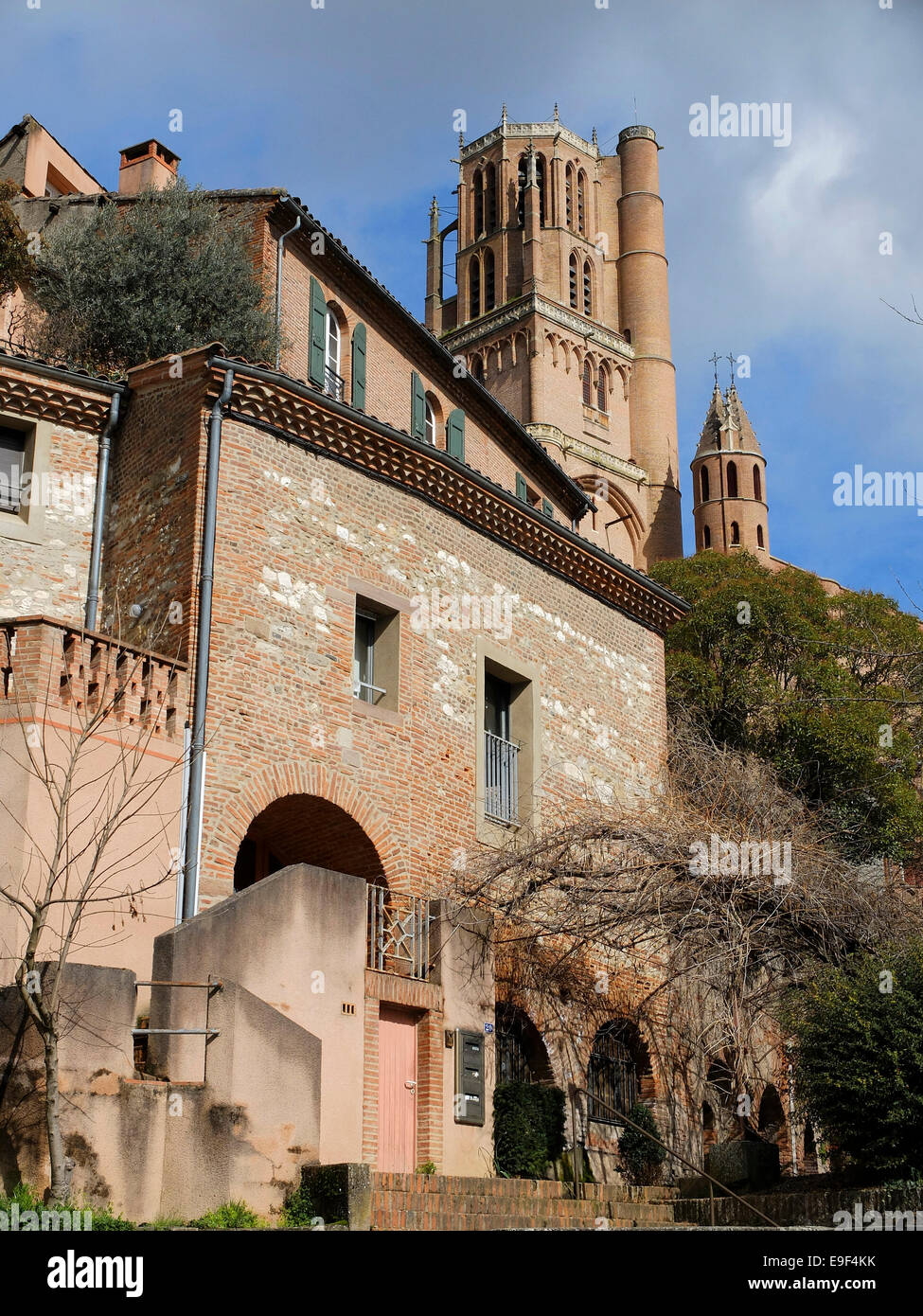 Albi (sud-ovest della Francia): Cattedrale di Albi ("Cathédrale Sainte-Cécile d'Albi') Foto Stock