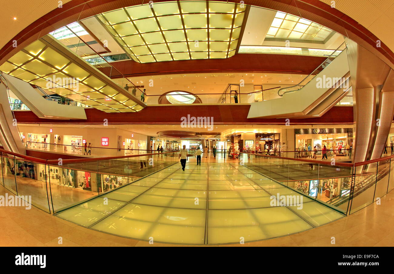 Taikoo Hui Guangzhou all'interno del Mall Foto Stock