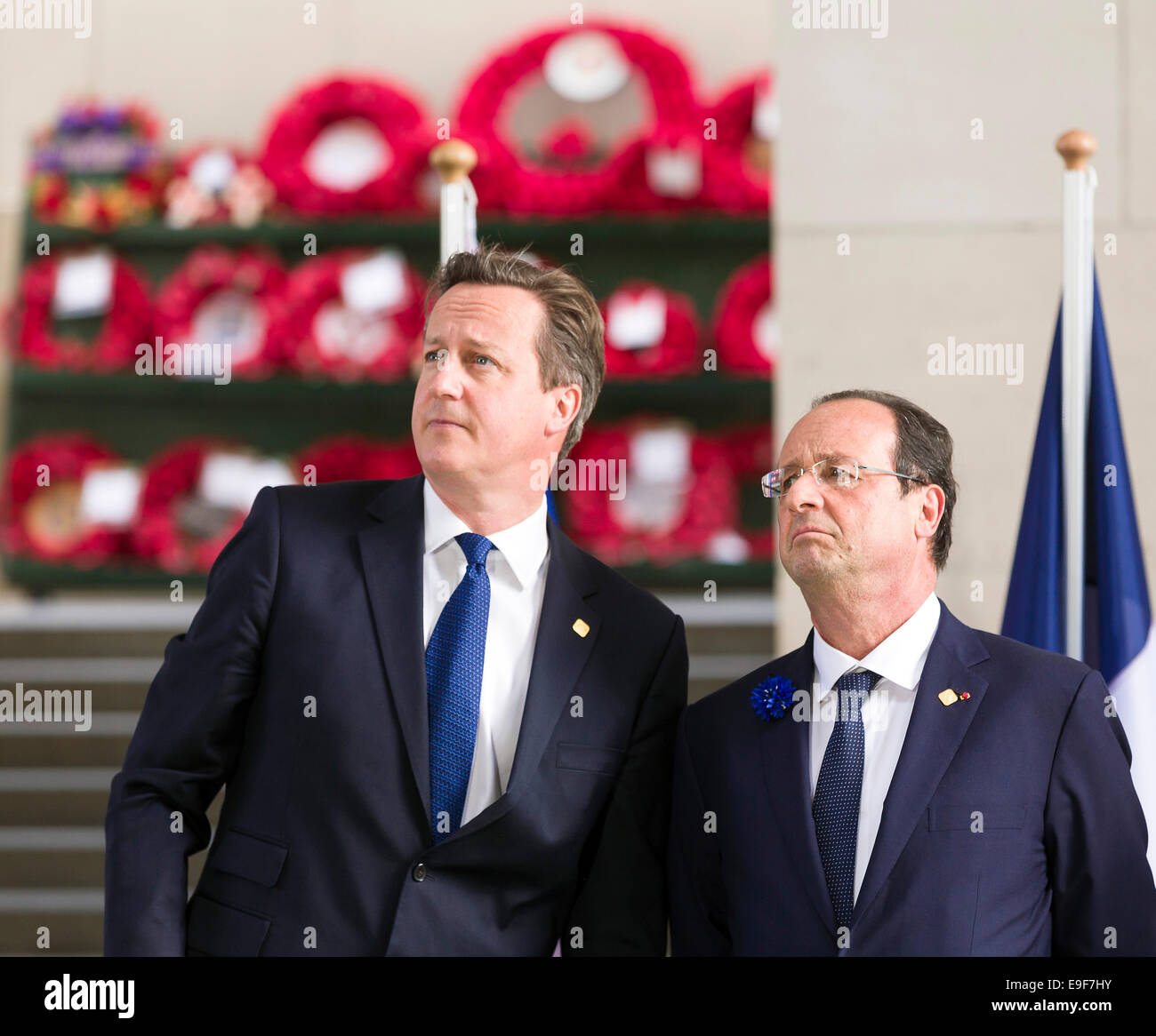Belgio, Ypres: vertice dei leader europei del 2014/06/26 Foto Stock