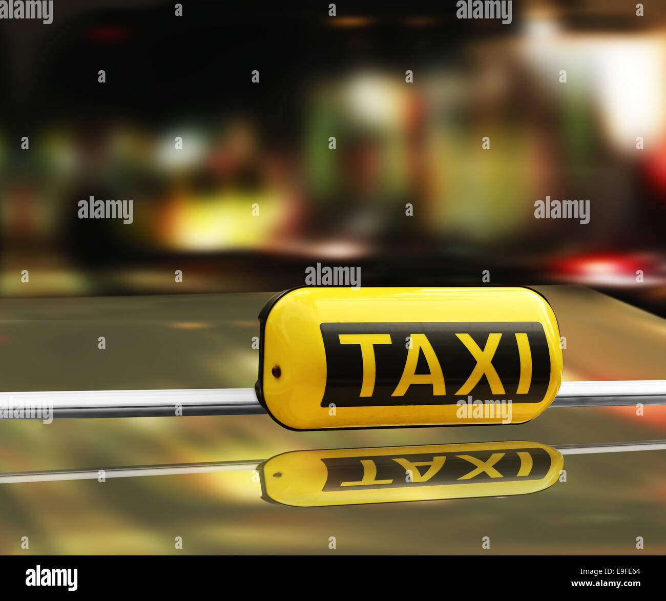Taxi veloce Foto Stock