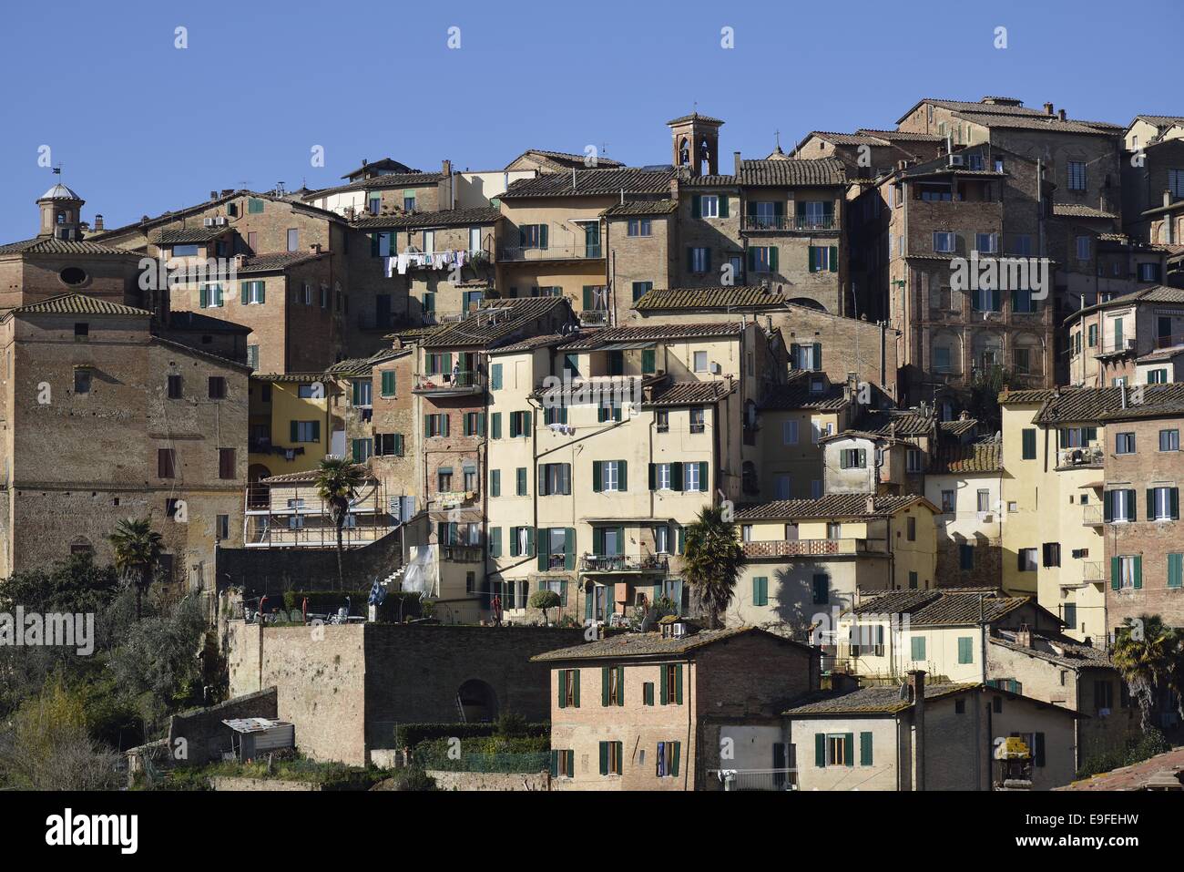 Citiscape di Siena Foto Stock