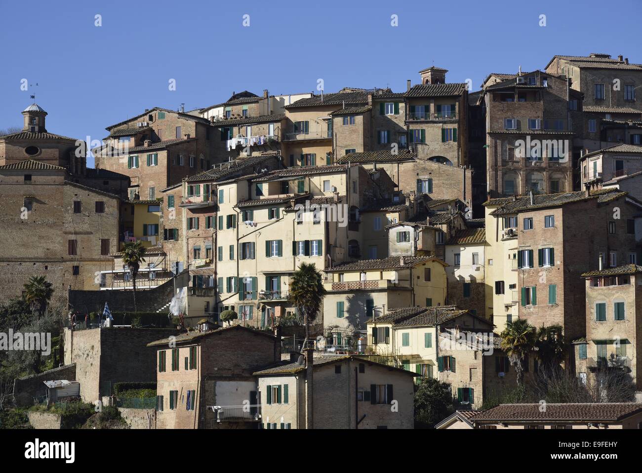 Citiscape di Siena Foto Stock