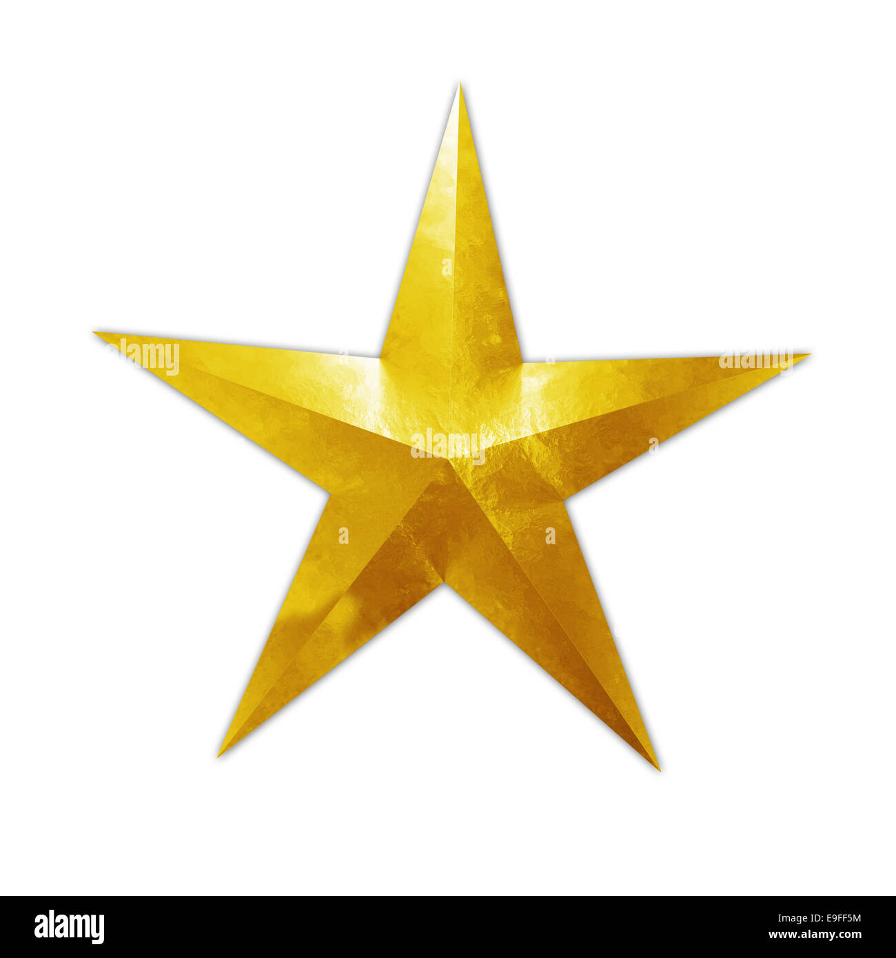 Stella d'oro Foto Stock