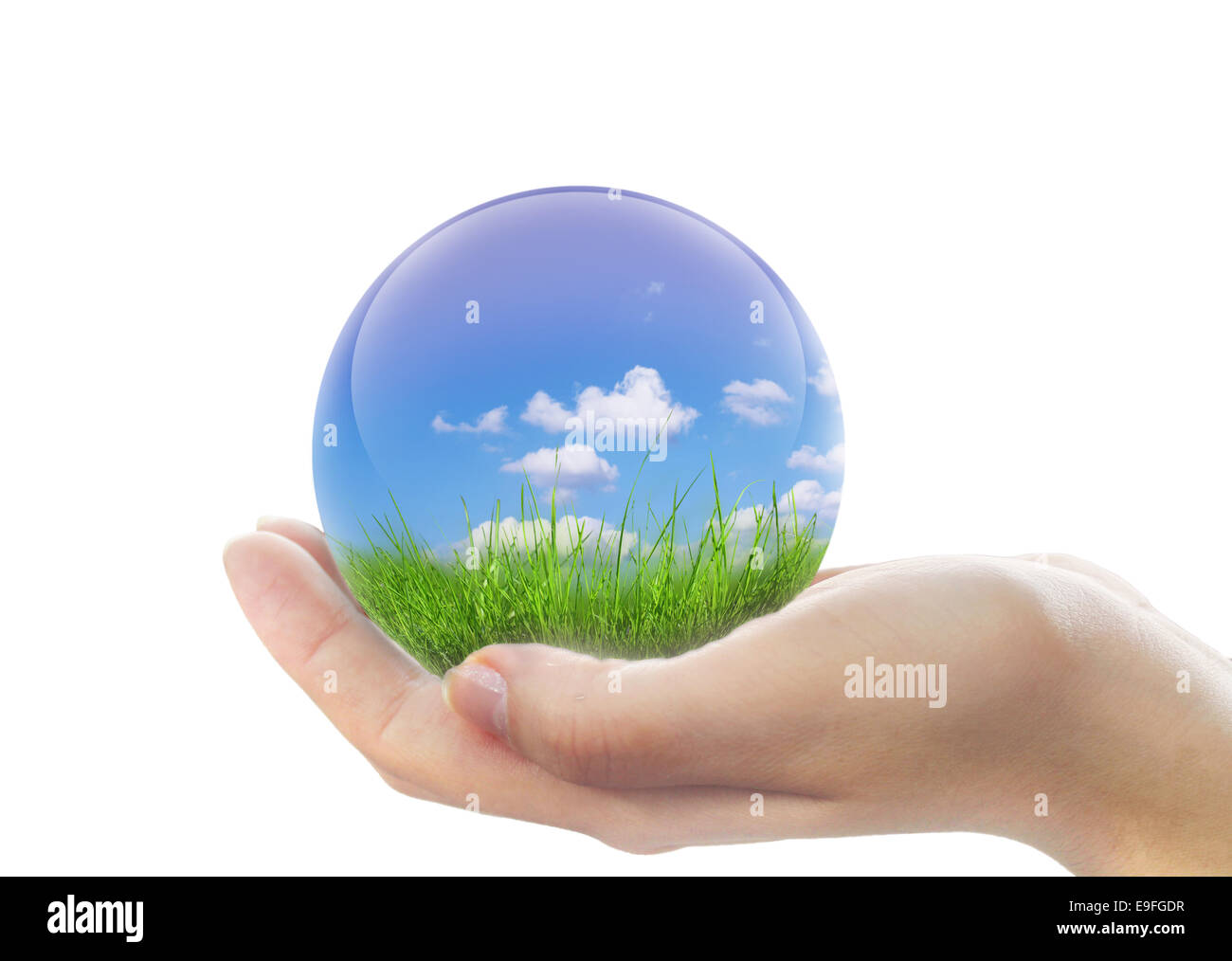 Egli il mondo dovrebbe essere salvato Foto Stock