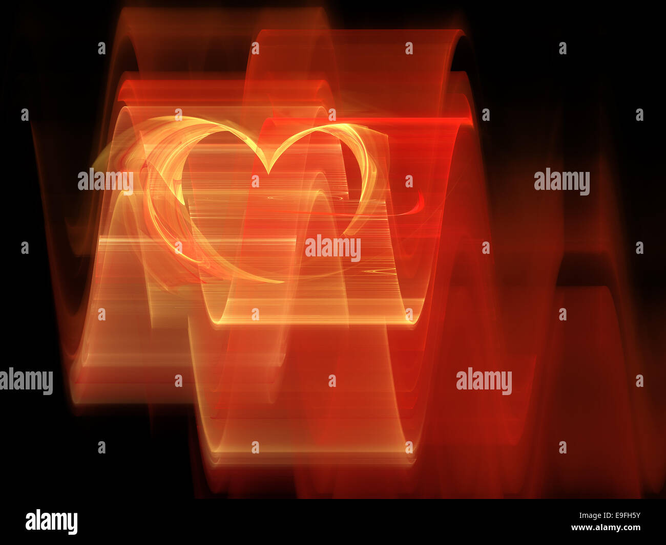 Grafica astratta Foto Stock