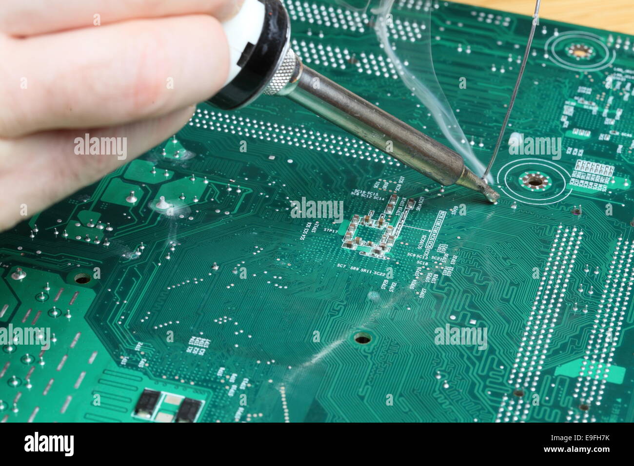 attrezzature per la saldatura Foto Stock