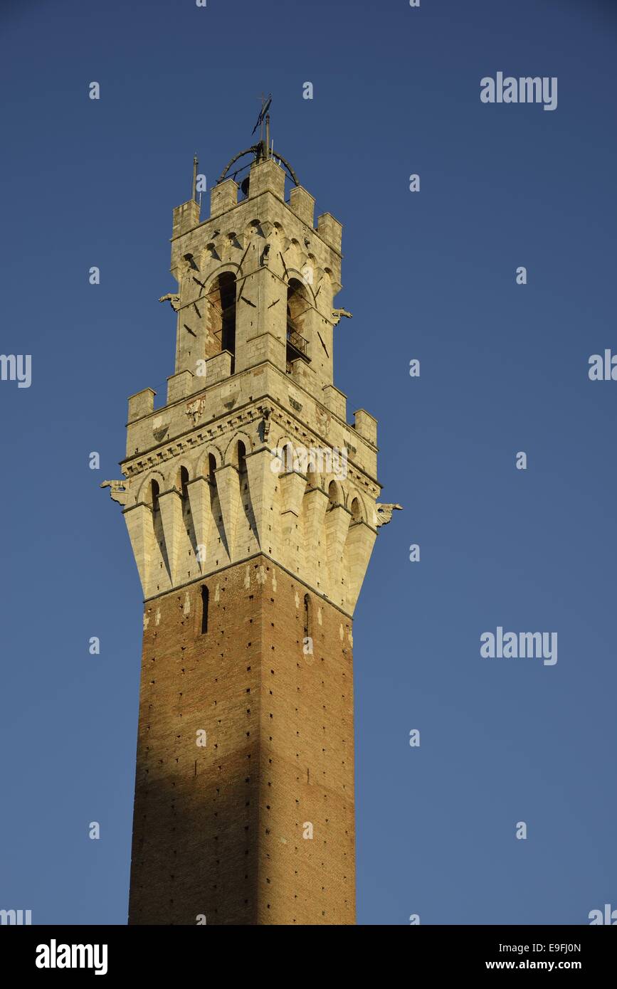 Torre del Mangia Foto Stock