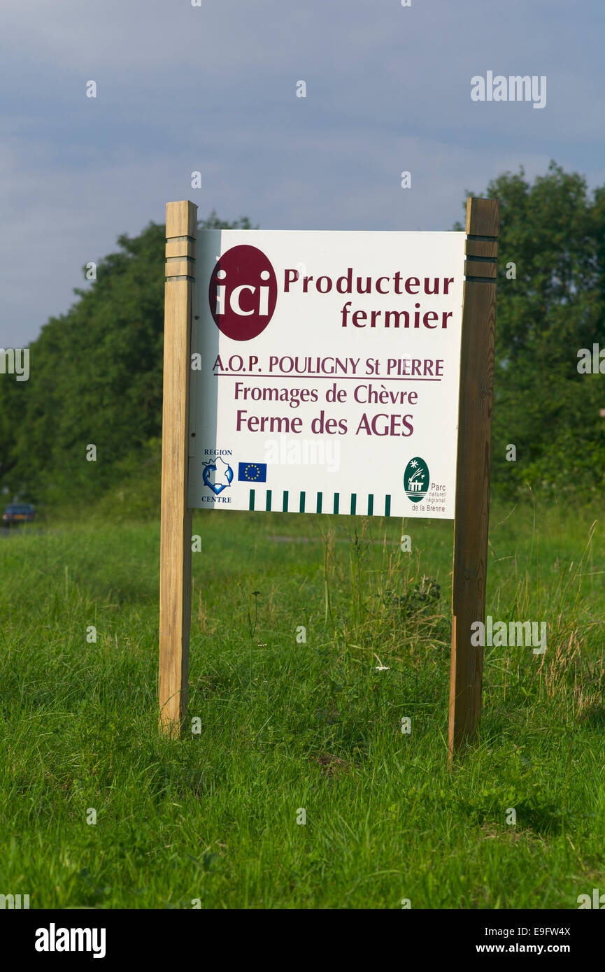 L'Association des producteurs fermiers du Parc naturel régional de la Brenne Foto Stock