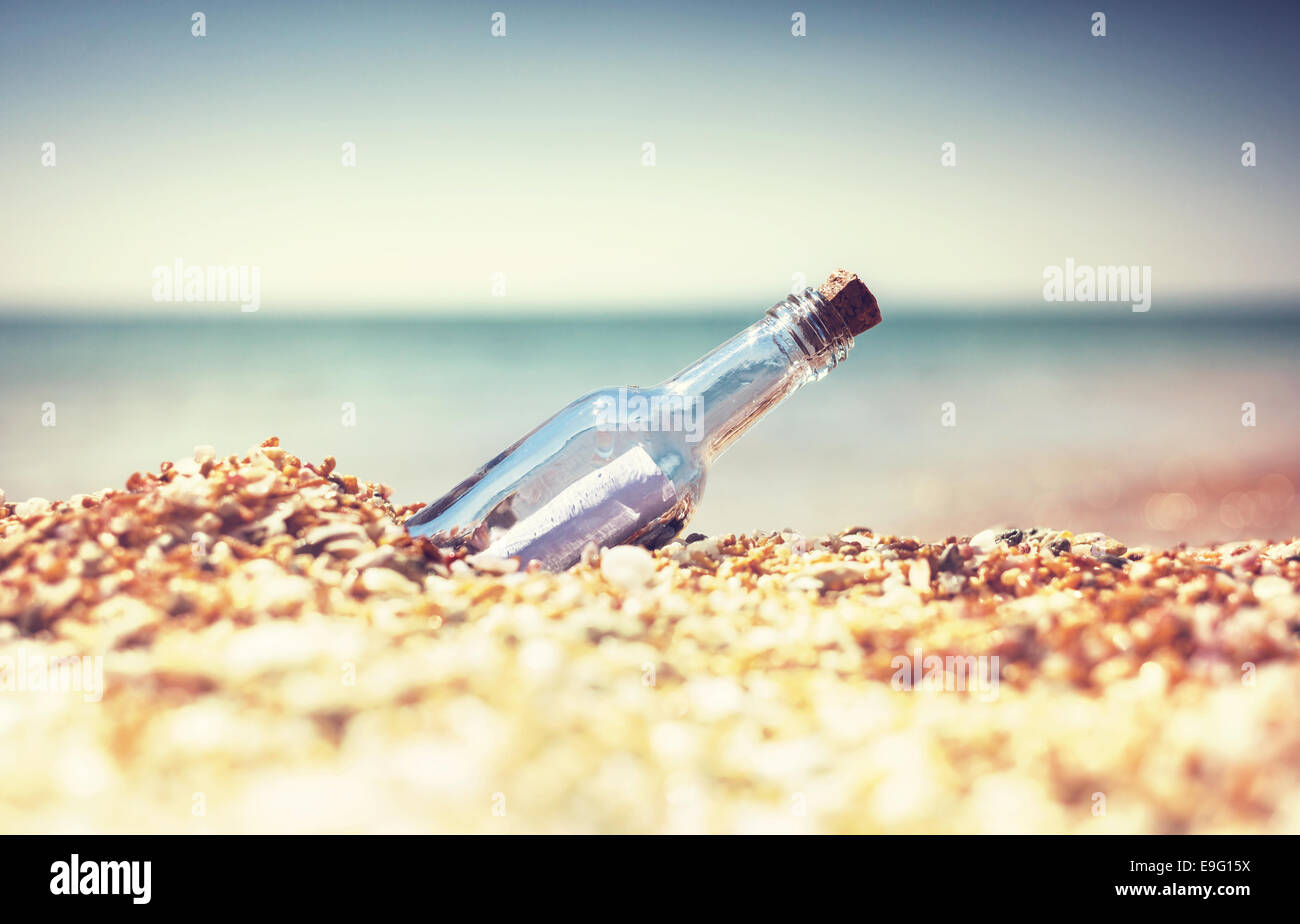 Bootle sulla spiaggia Foto Stock