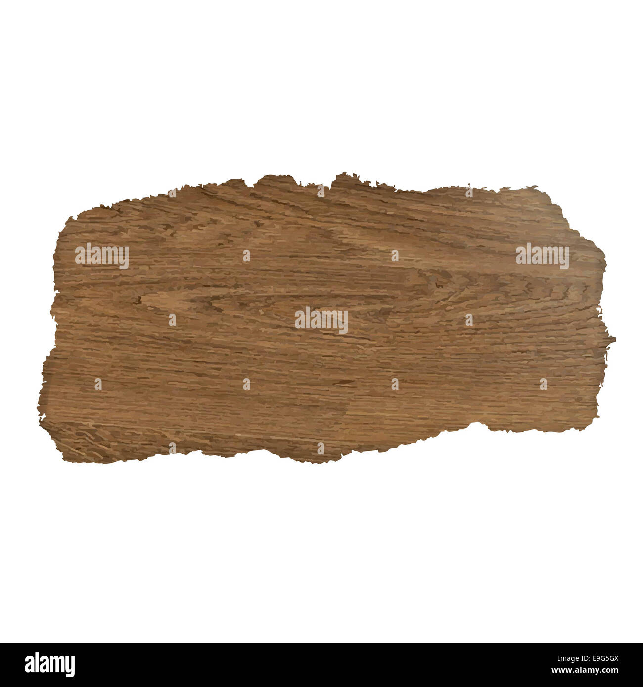 Sfondo di legno con carta Rip Foto Stock