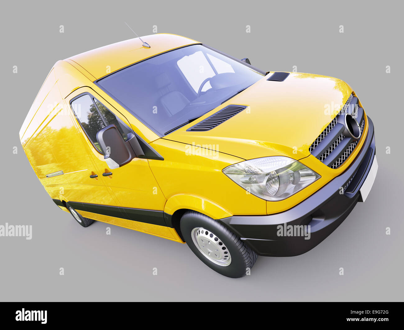 Furgone commerciale Foto Stock