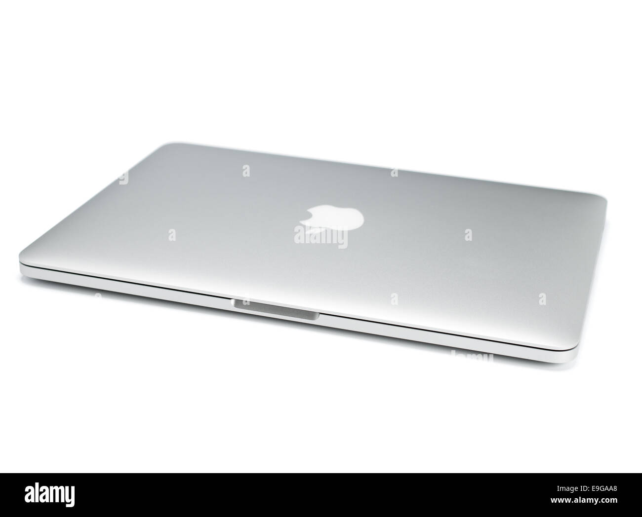 UFA, Russia - 16 Ottobre , 2014: Foto di un MacBook Pro. MacBook Pro Retina è un portatile sviluppato da Apple Inc. Foto Stock