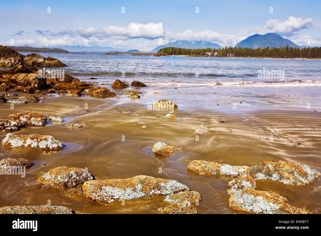 Il deflusso del Canada occidentale Foto Stock
