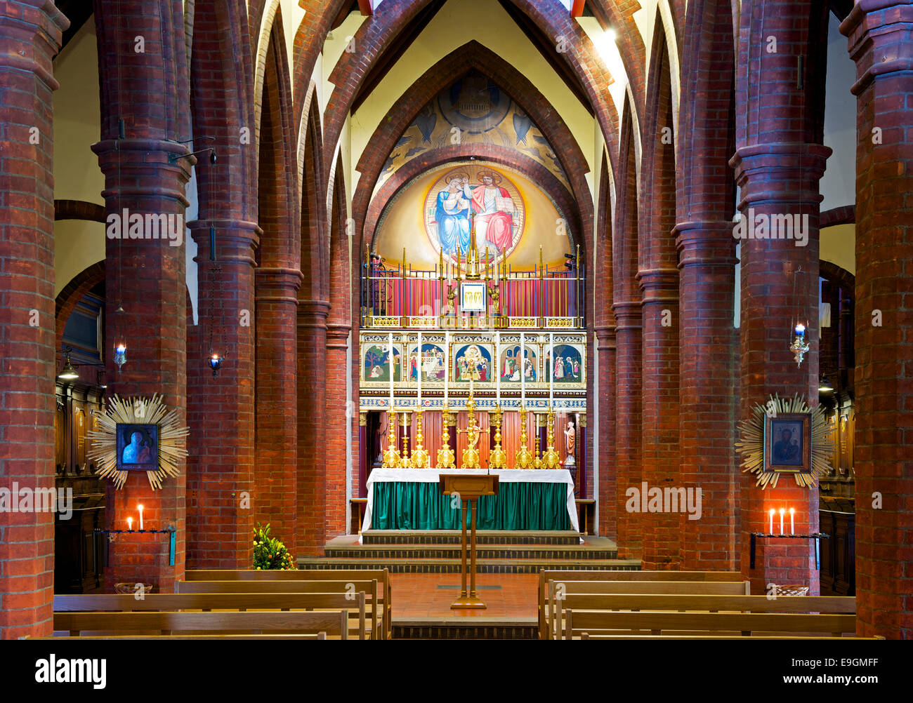 Il Santuario di Nostra Signora di Walsingham, Norfolk, Inghilterra, Regno Unito Foto Stock