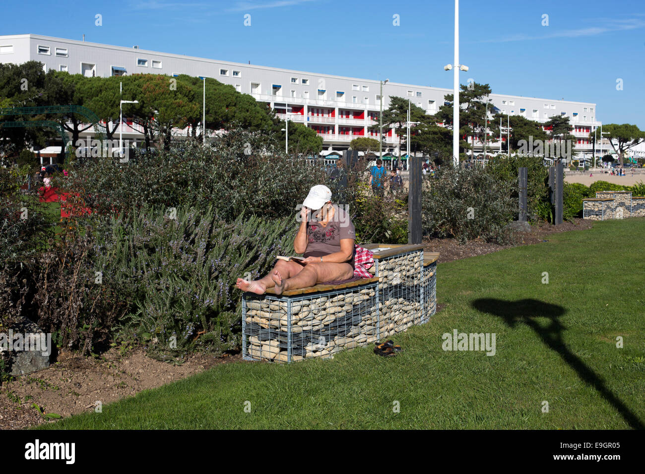 Città di mare resort Royan estuario Gironde beach Foto Stock