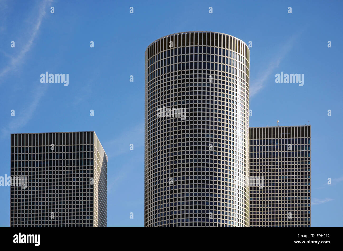 Azrieli Towers, Tel Aviv, Israele Foto Stock