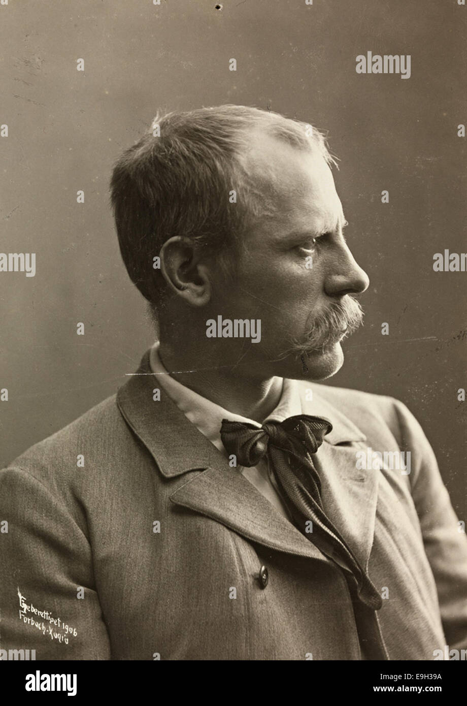 Portrett av Fridtjof Nansen (1861-1930), 1906 Foto Stock